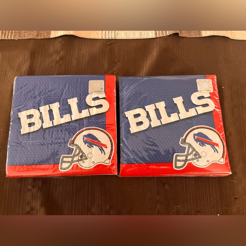 Buffalo Bills Napkins - 2 packages